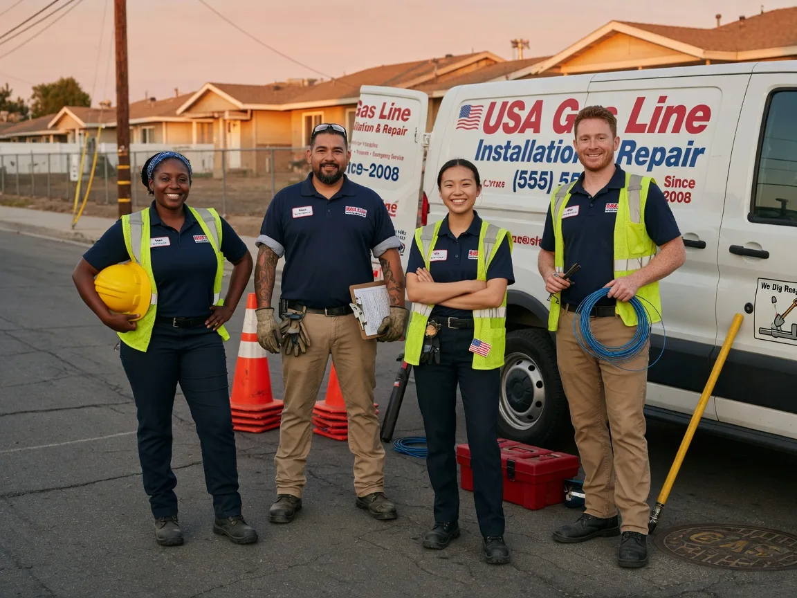 Gas Line Installation company in Long Island, VA
